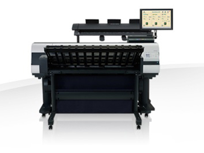 Foto Impresoras de gran formato Canon imagePROGRAF iPF830, iPF840 e iPF850.